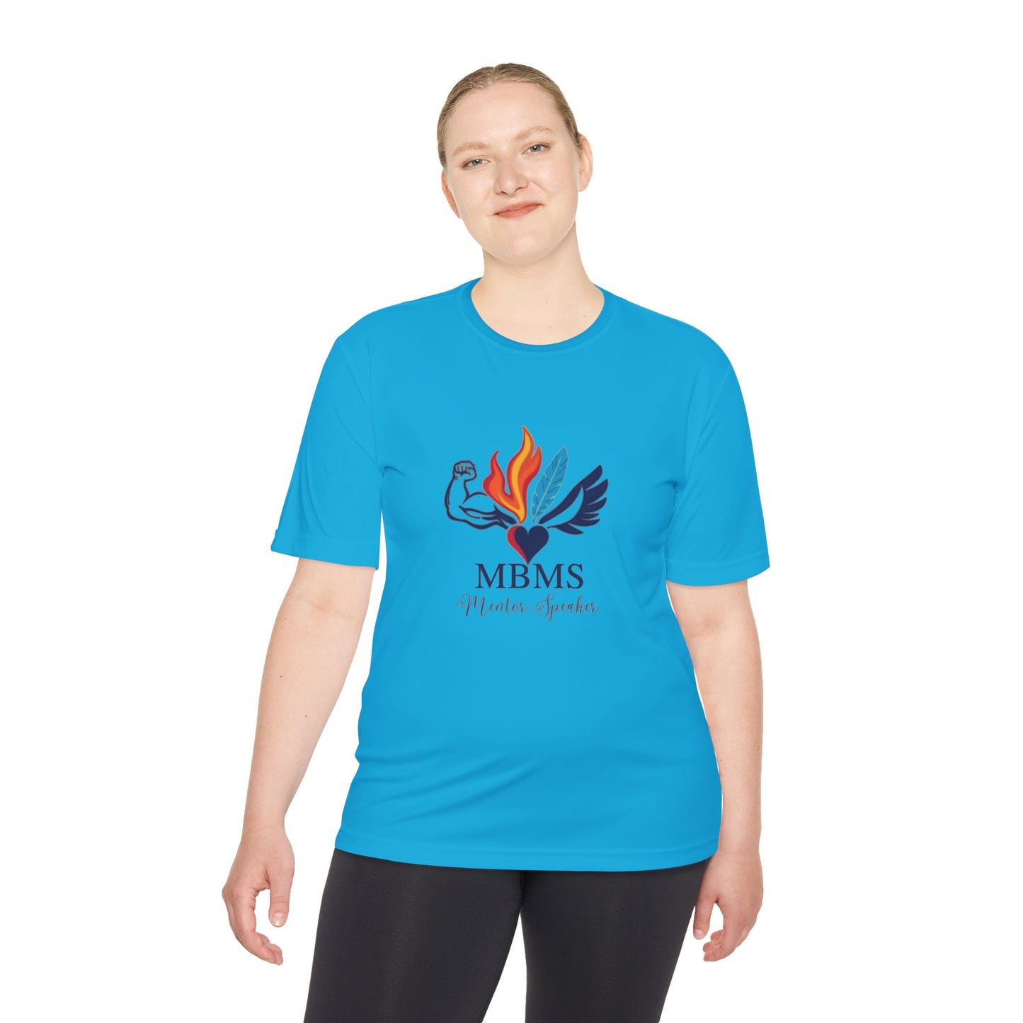 Inspirational Unisex Moisture Wicking Tee - 'Take action, now!'
