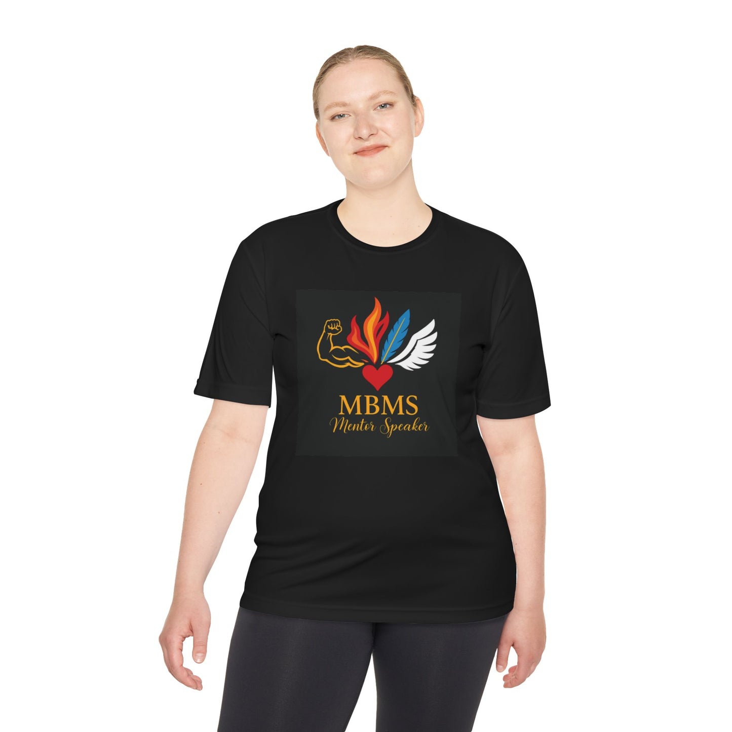 Inspirational Unisex Moisture Wicking Tee - 'Take action, now!'